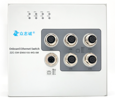 Managed EN50155 Industrial Ethernet Switch-5 Ports
